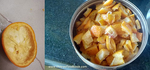 Orange peel kuzhambu