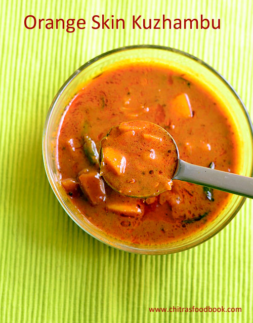 Orange peel kuzhambu