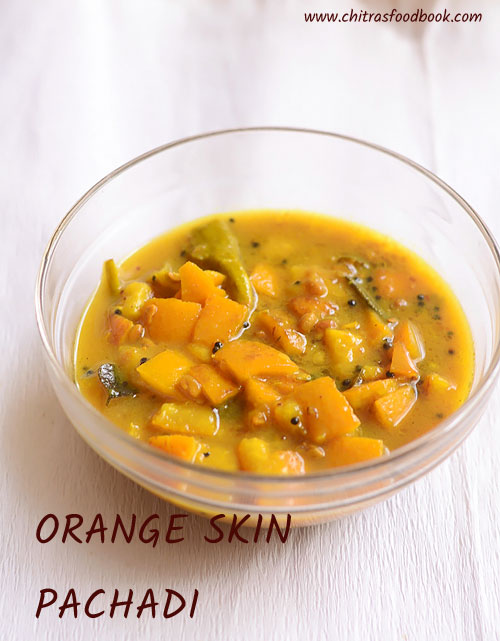 Orange skin pachadi