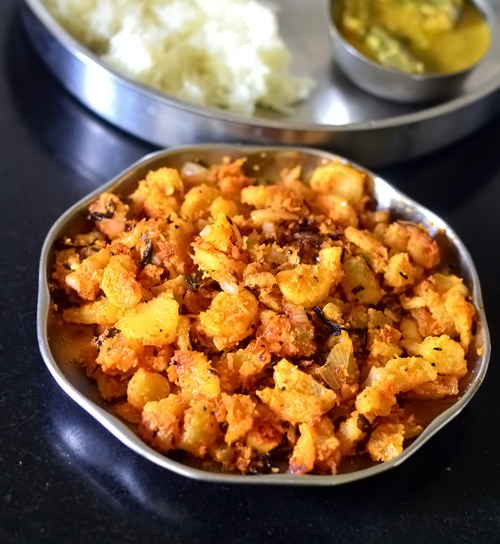 Radish stir fry Radish stir fry