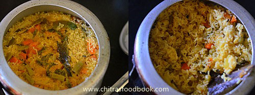 Vegetable brinji rice recipe Vegetable brinji rice recipe