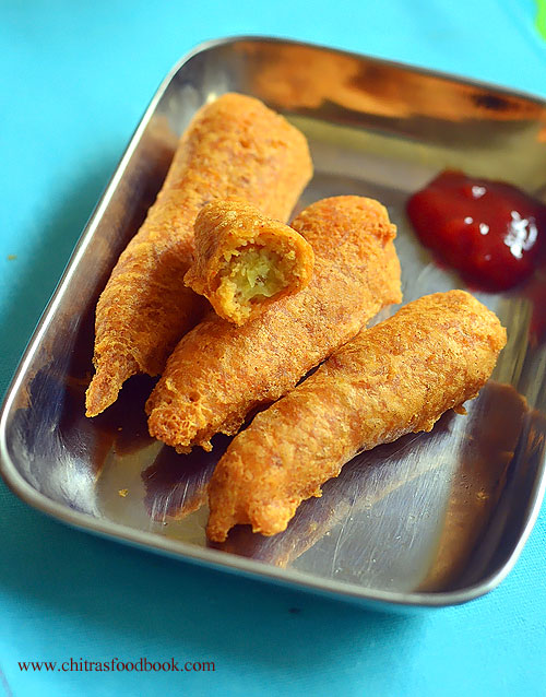 Baby corn bajji Baby corn bajji