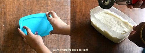 Eggless Vanilla ice cream with condensed milk Eggless Vanilla ice cream with condensed milk