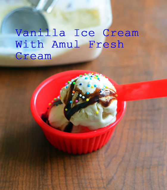 Eggless Vanilla Ice Cream Recipe Eggless Vanilla Ice Cream Recipe