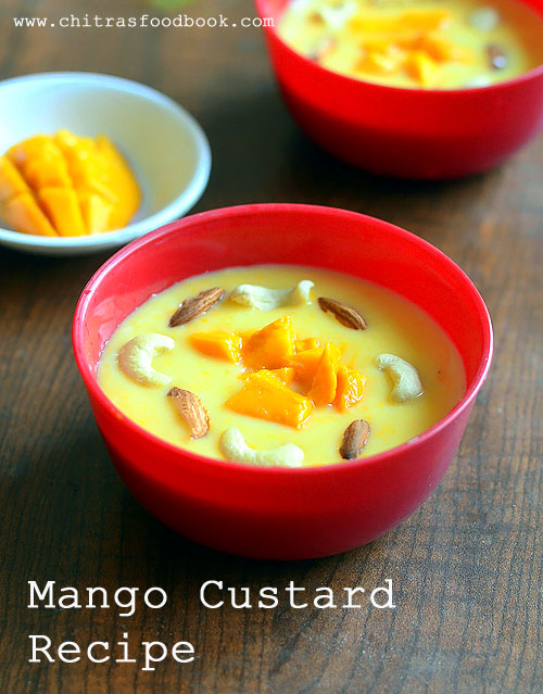 How to make mango custard recipe How to make mango custard recipe