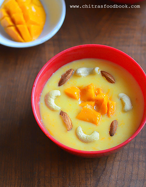 Mango custard recipe Mango custard recipe