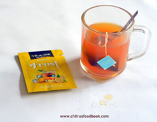 TE-A-ME LEMON FLAVORED ICED BREWS TE-A-ME LEMON FLAVORED ICED BREWS