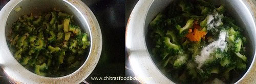 bitter gourd masala curry bitter gourd masala curry