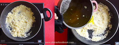 Chiroti rava kesari bath Chiroti rava kesari bath