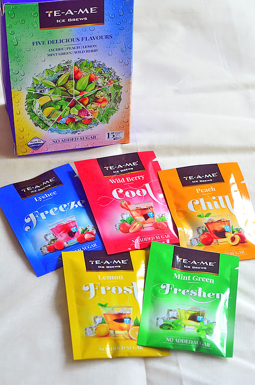 TE-A-ME ICED BREWS IN 5 FLAVORS TE-A-ME ICED BREWS IN 5 FLAVORS