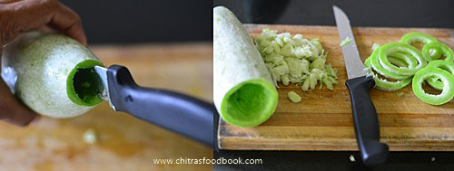 Snake gourd sabzi Snake gourd sabzi