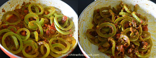 Snake gourd sabzi Snake gourd sabzi