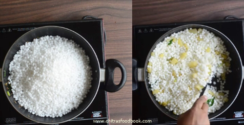 How to make non sticky sabudana khichdi How to make non sticky sabudana khichdi