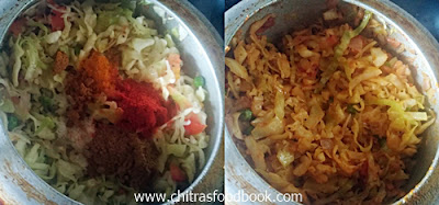 Cabbage masala recipe Cabbage masala recipe