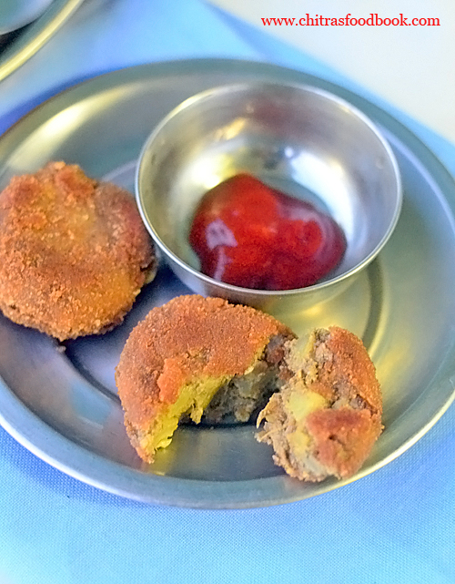 Banana flower cutlet Banana flower cutlet