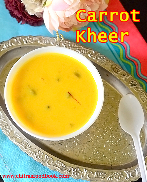 carrot kheer in pressure cooker carrot kheer in pressure cooker