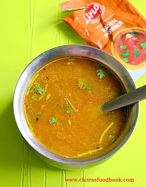 rasam recipe with store bought rasam powder 