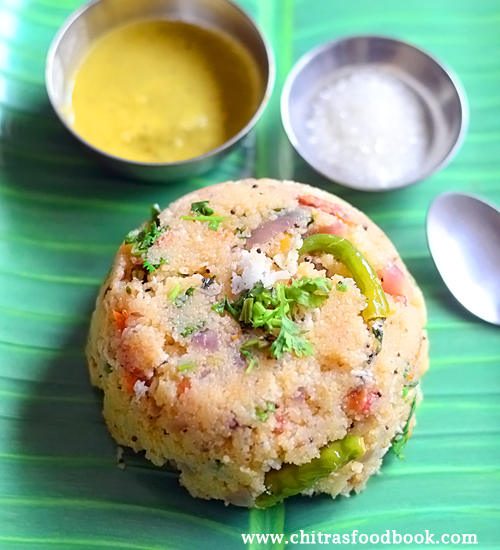 how to make bansi rava upma