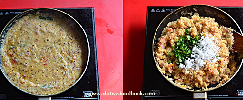 Garnishing bansi rava uppittu