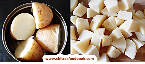 Potato kara kari Potato kara kari