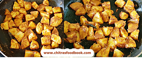 Potato kara kari Potato kara kari