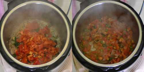 How to make tomato rice in instant pot How to make tomato rice in instant pot