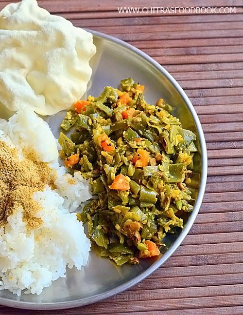 broad beans poriyal recipe broad beans poriyal recipe