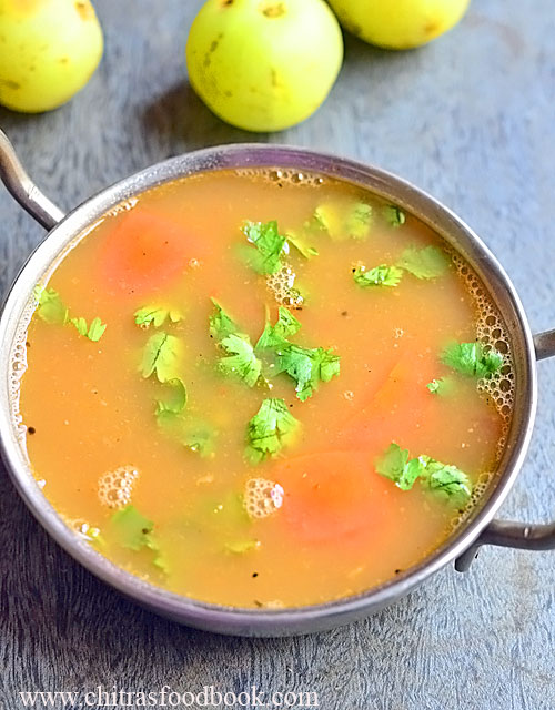 nellikai rasam recipe nellikai rasam recipe