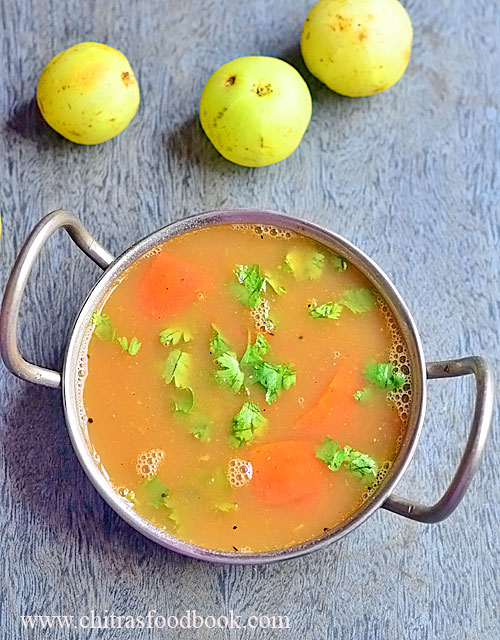 Gooseberry Rasam Recipe / Nellikai Rasam Recipe Gooseberry Rasam Recipe / Nellikai Rasam Recipe