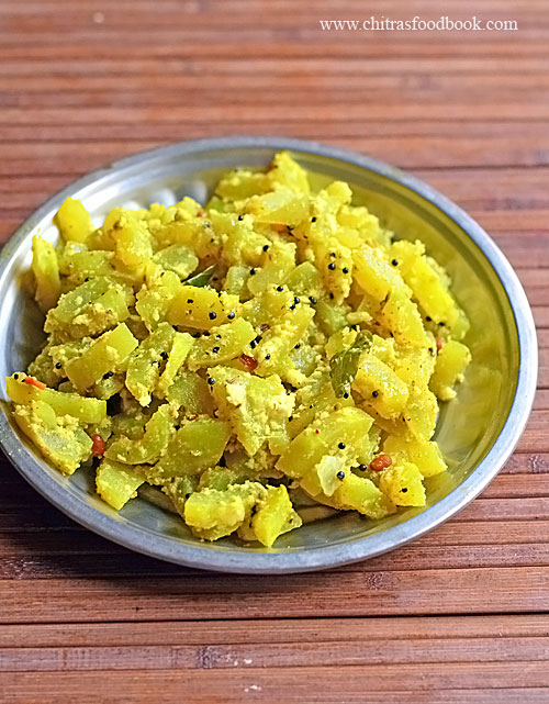 Kerala style snake gourd curry Kerala style snake gourd curry