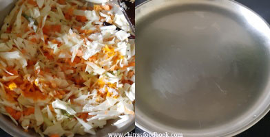 cabbage carrot poriyal cabbage carrot poriyal