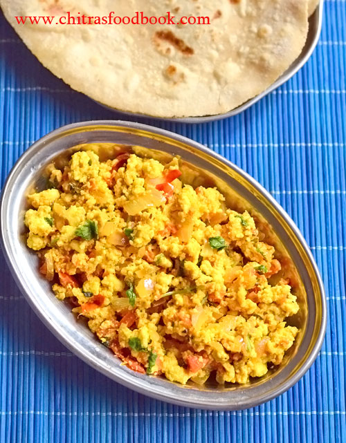 Paneer bhurji Paneer bhurji