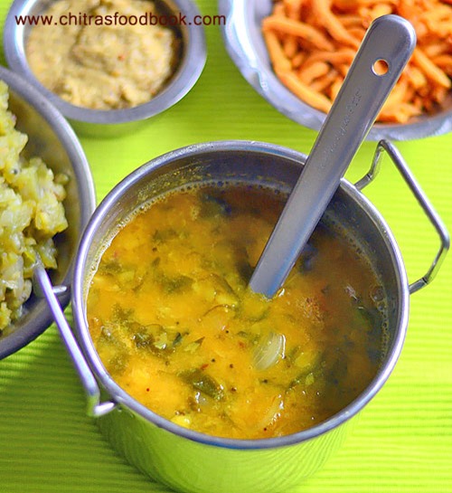 Ponnanganni keerai sambar Ponnanganni keerai sambar
