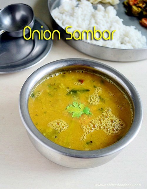 Onion sambar Onion sambar