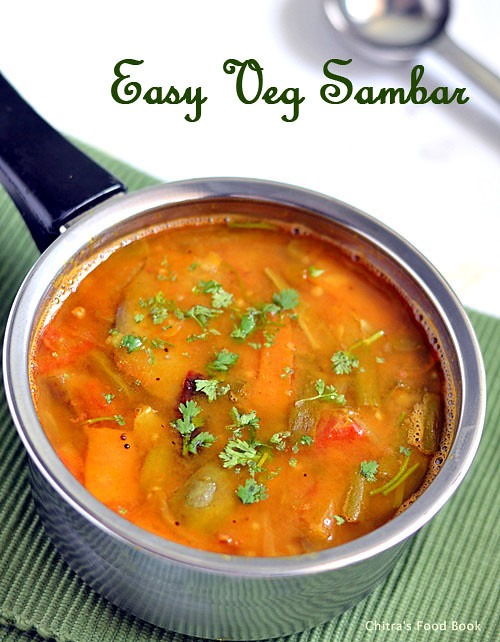 Vegetable sambar Vegetable sambar