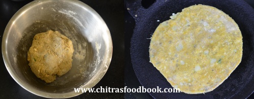 Sweet potato paratha Sweet potato paratha