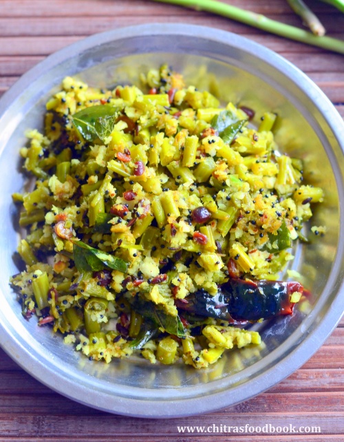 indian style asparagus stir fry