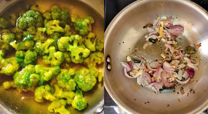 how to make broccoli poriyal